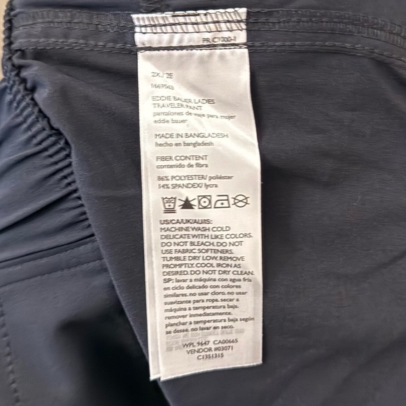 NWOT Eddie Bauer Women's Departure Ankle Pants travel athletic plus size XXL - Picture 8 of 10